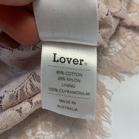 Lover the Label Blush Lace Dress 4 - Picture 11 of 12
